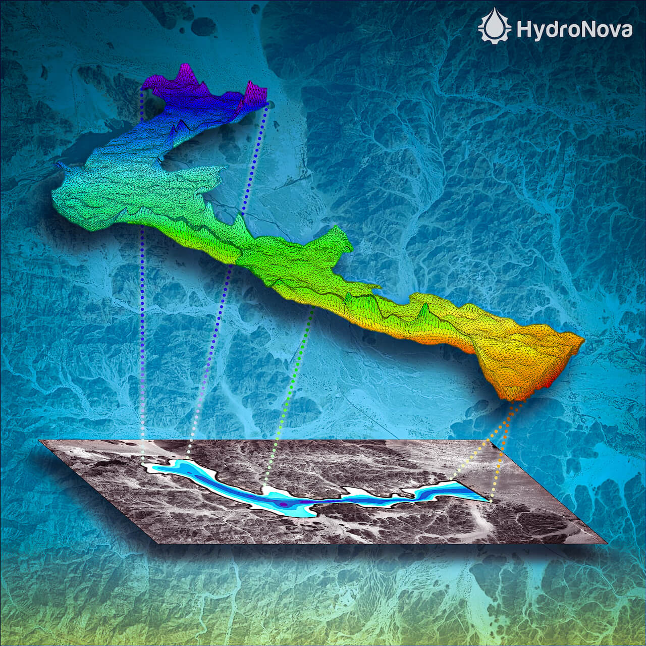 3D model of wadi hydrology near Port Sudan