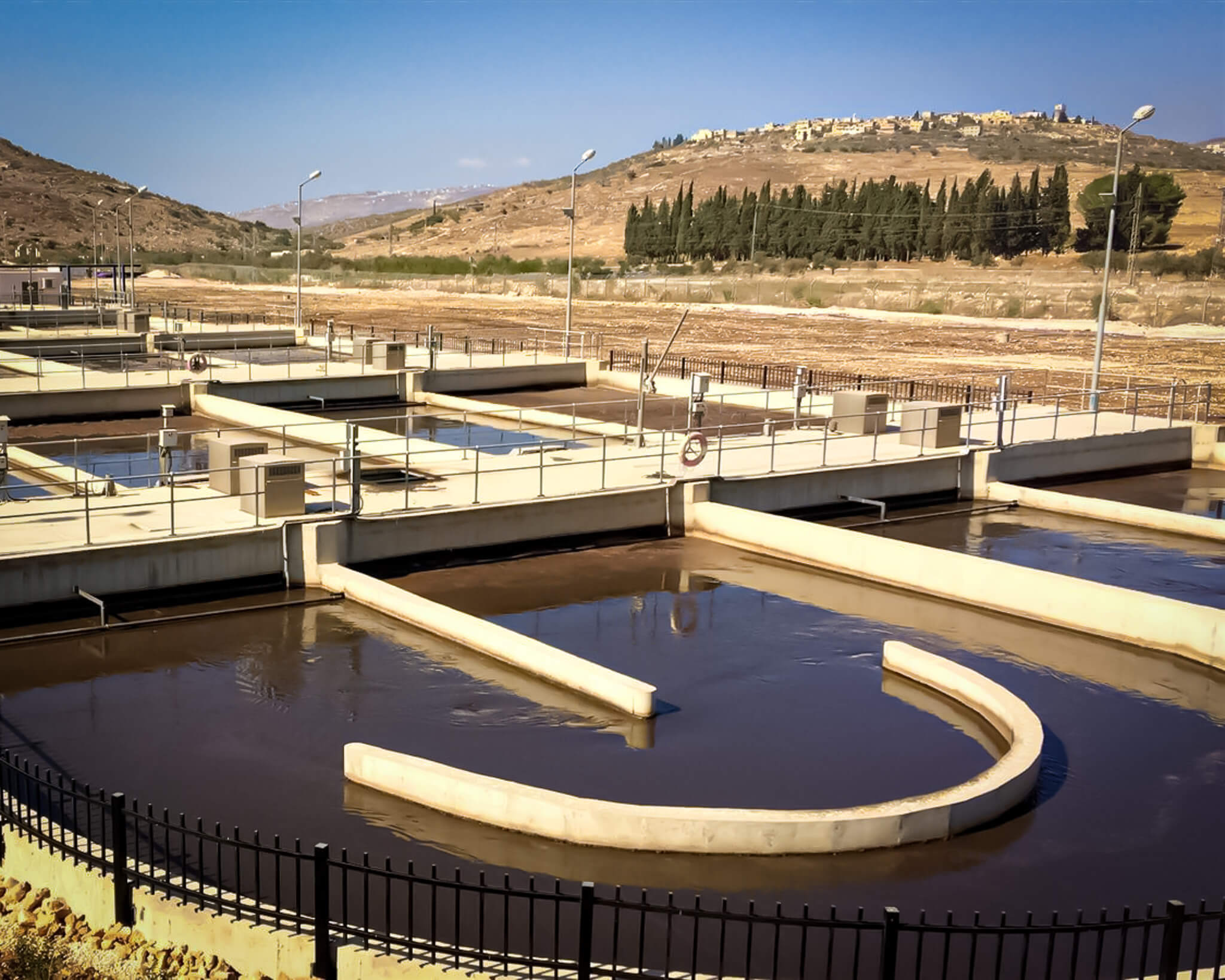 Nablus West Wastewater Treatment Plant